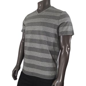Michael Kors 2 toned grey V-Neck T- Shirt
